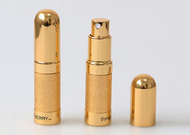 きれいな金の携帯用香水の噴霧器の容器6ml 5mlの香水瓶