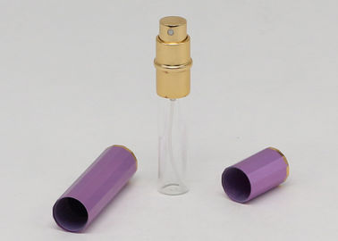 香水スプレーのための骨がある空8ml小型香水の噴霧器の紫色色